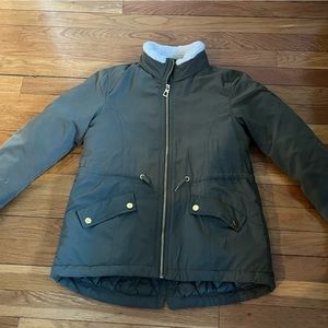 Children’s, size 9/20 girls green jacket.